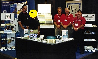 Beadcrete Trade Show Team